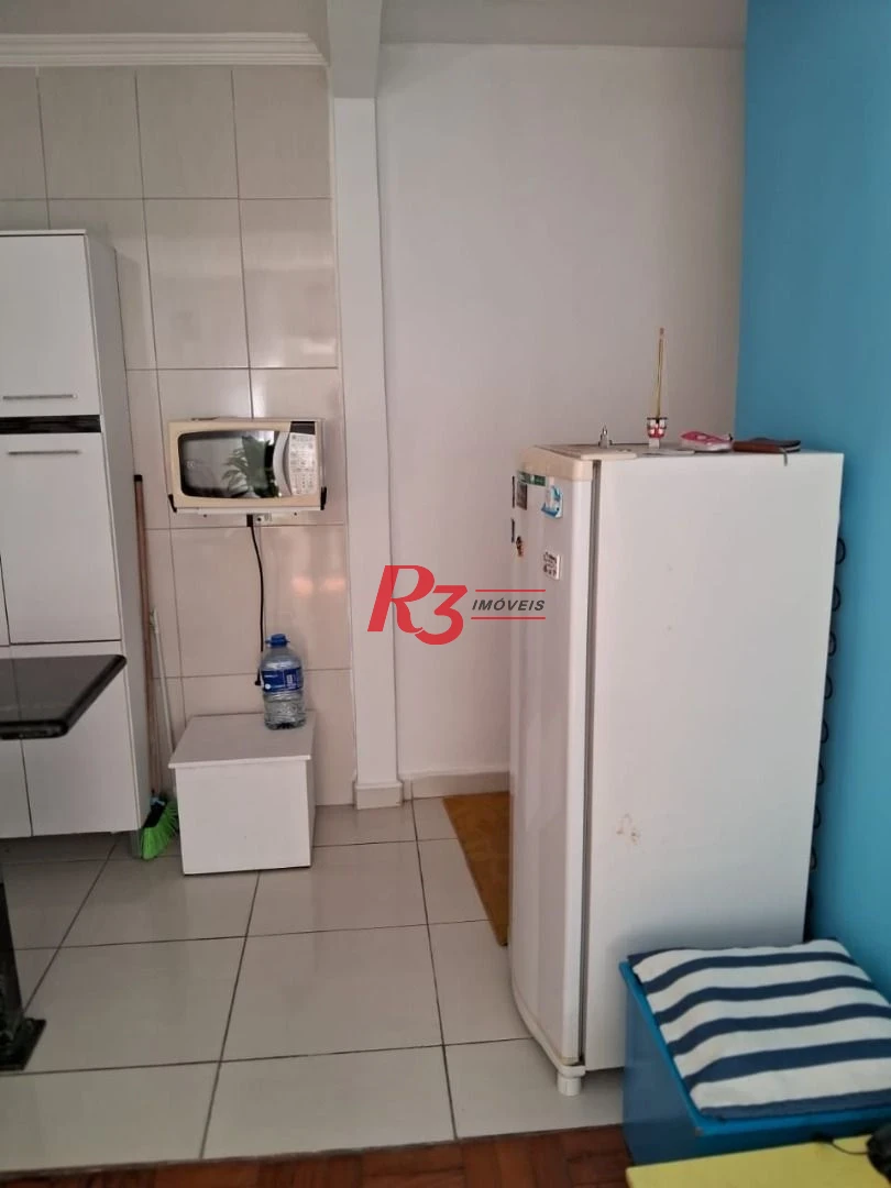 Apartamento com 1 dormitório à venda, 37 m² por R$ 345.000,00 - Embaré - Santos/SP