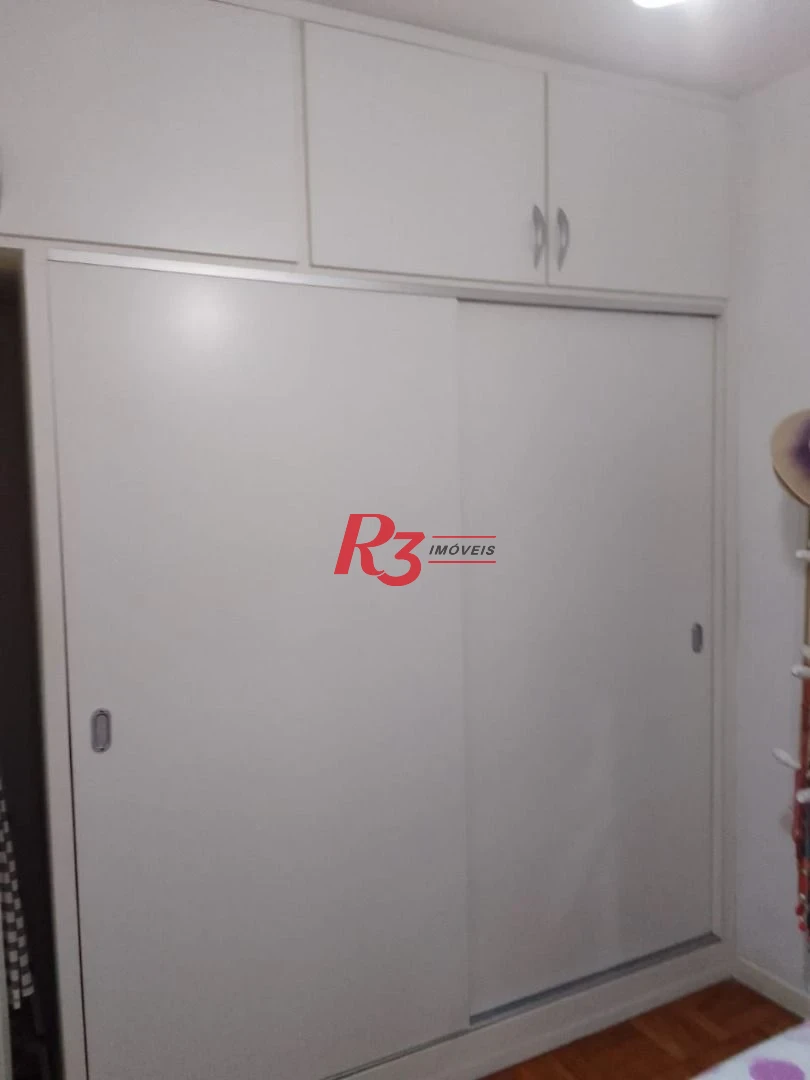 Apartamento com 1 dormitório à venda, 37 m² por R$ 345.000,00 - Embaré - Santos/SP