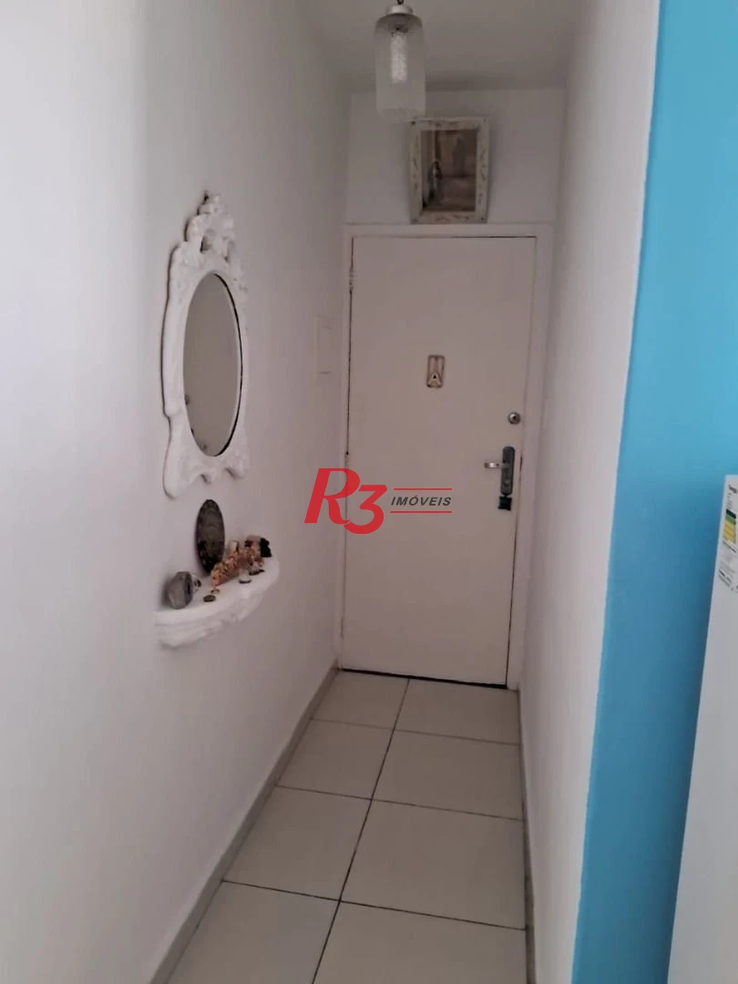 Apartamento com 1 dormitório à venda, 37 m² por R$ 345.000,00 - Embaré - Santos/SP
