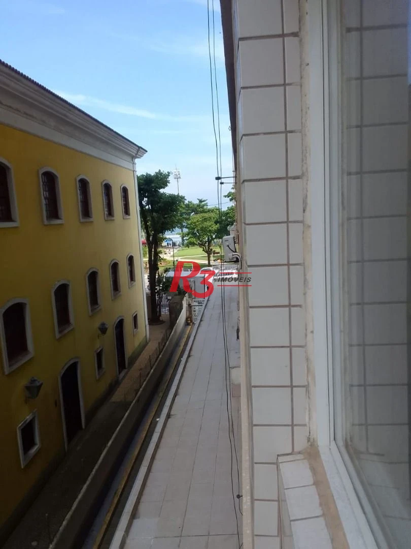Apartamento com 1 dormitório à venda, 37 m² por R$ 345.000,00 - Embaré - Santos/SP
