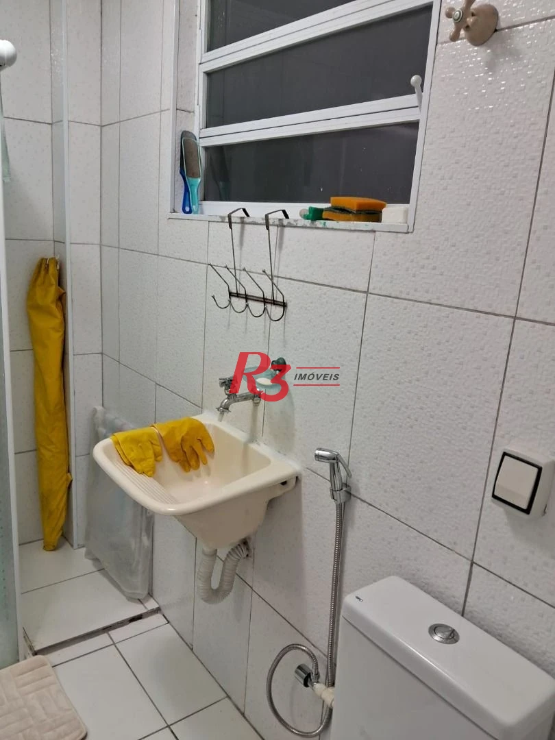 Apartamento com 1 dormitório à venda, 37 m² por R$ 345.000,00 - Embaré - Santos/SP