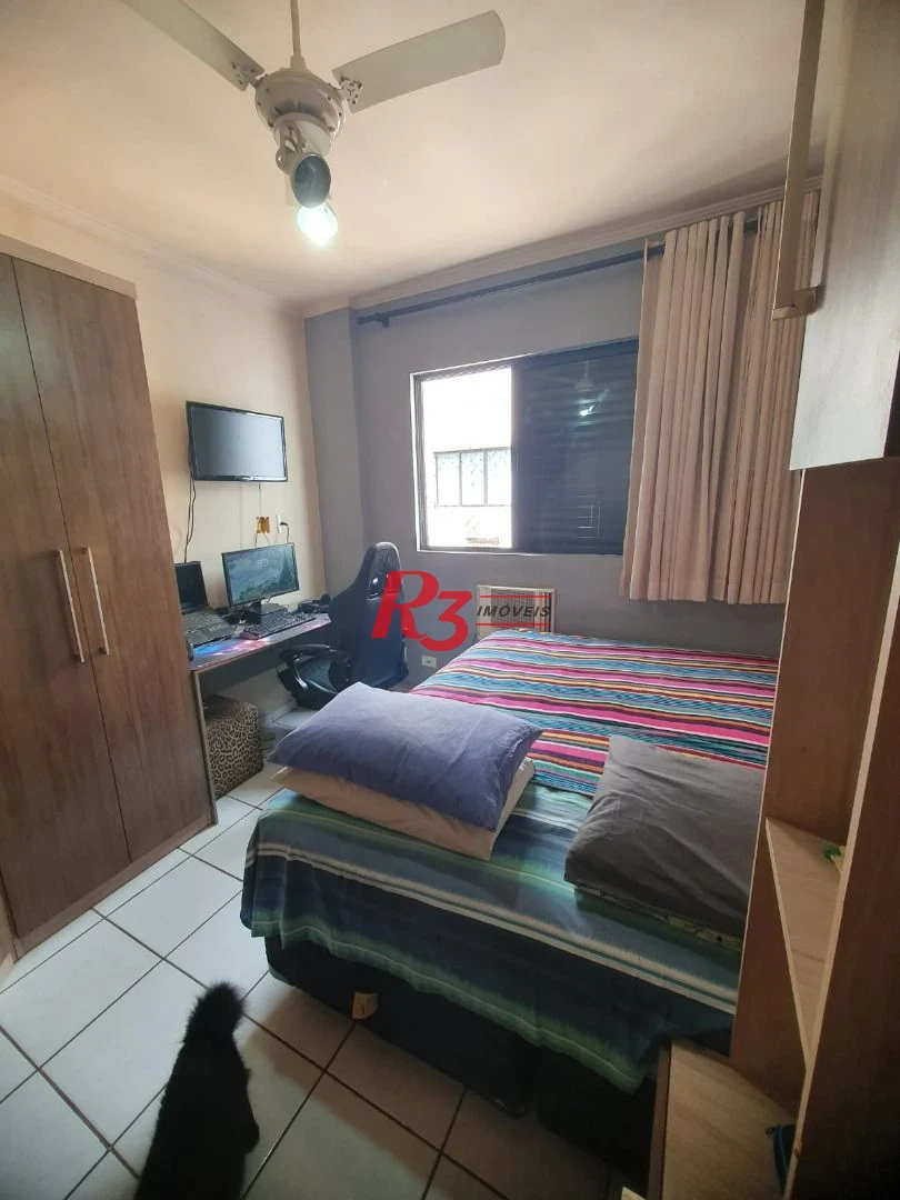 Apartamento à venda, 90 m² por R$ 425.000,00 - Marapé - Santos/SP