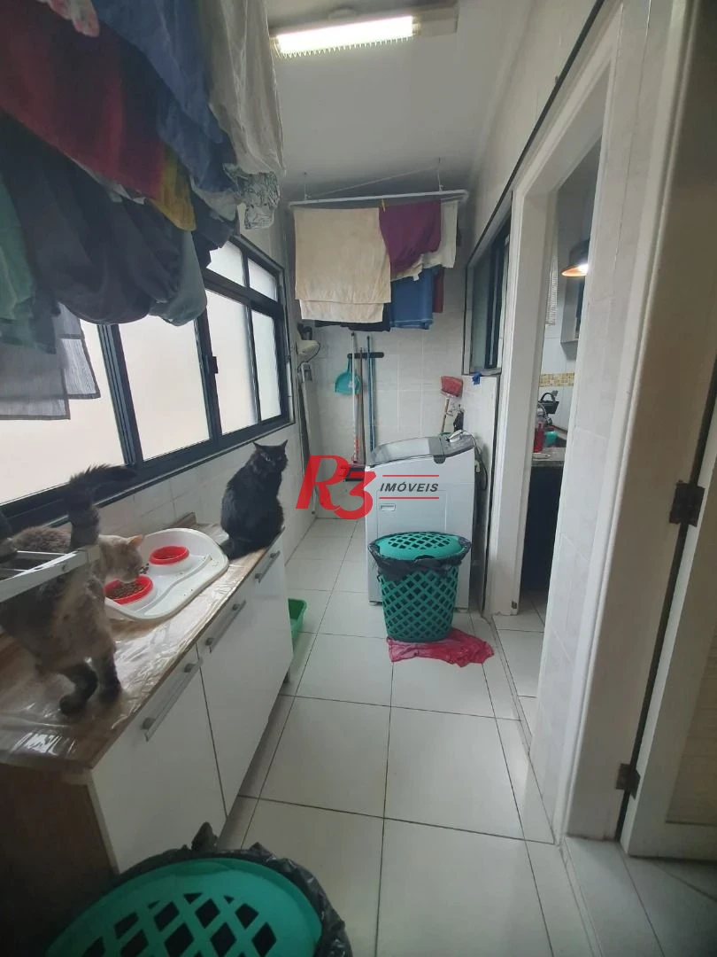 Apartamento à venda, 90 m² por R$ 425.000,00 - Marapé - Santos/SP