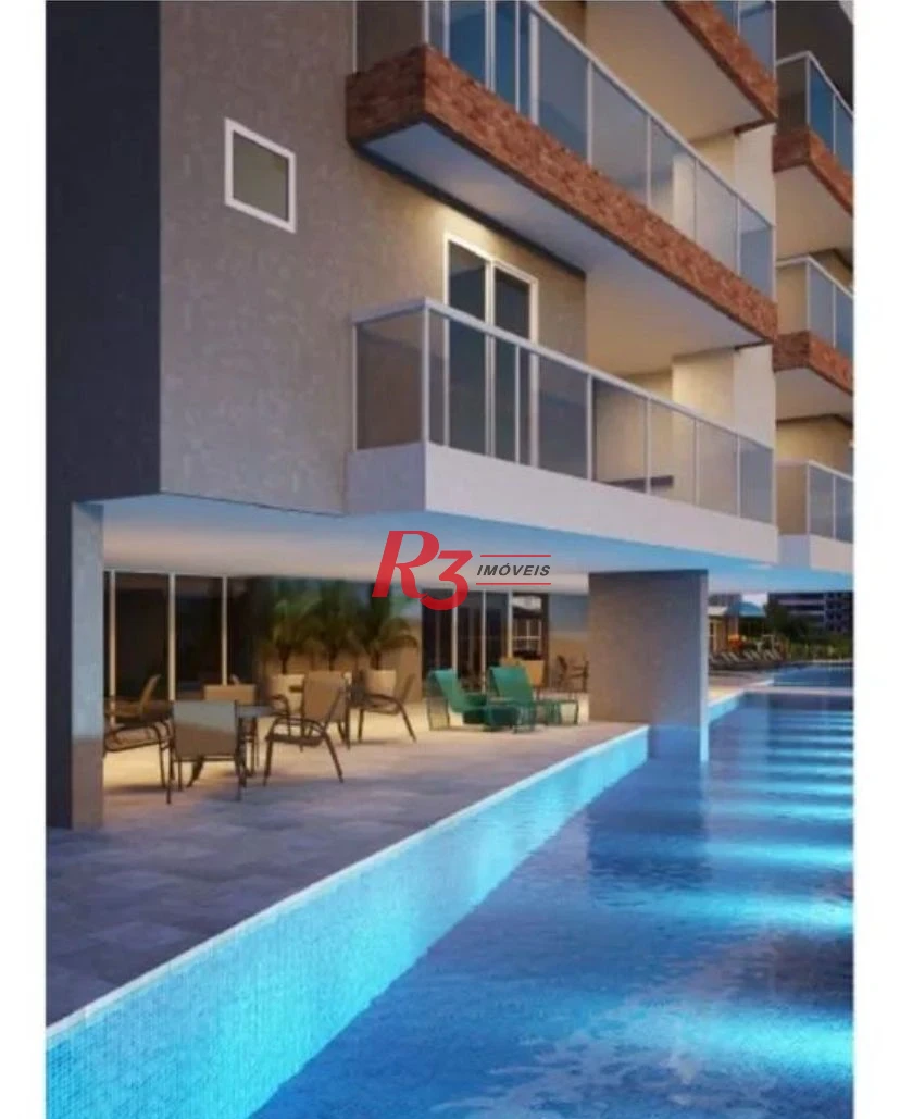 Apartamento à venda, 89 m² por R$ 1.560.000,00 - Encruzilhada - Santos/SP