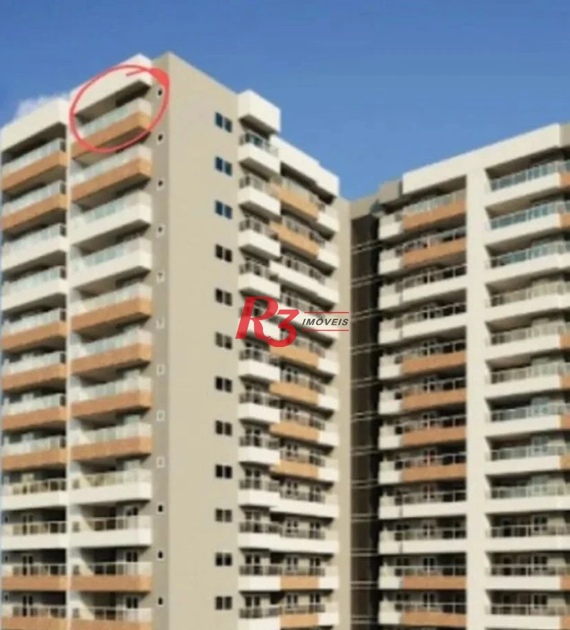 Apartamento à venda, 89 m² por R$ 1.560.000,00 - Encruzilhada - Santos/SP