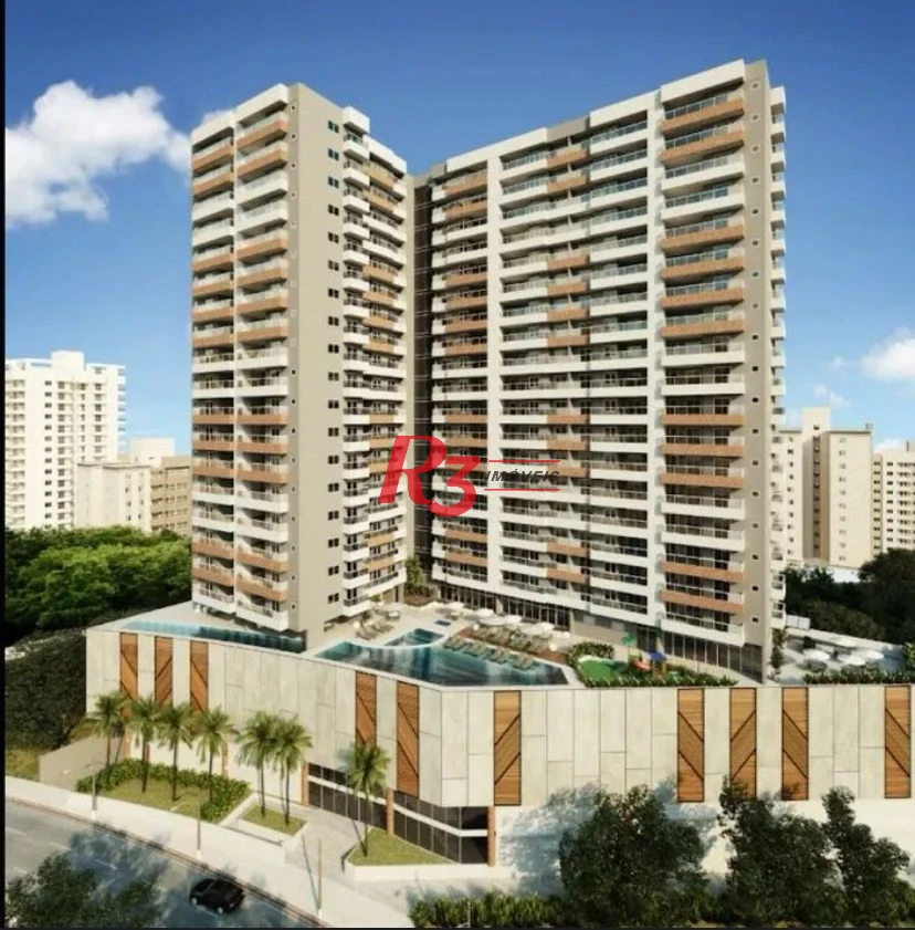 Apartamento à venda, 89 m² por R$ 1.560.000,00 - Encruzilhada - Santos/SP