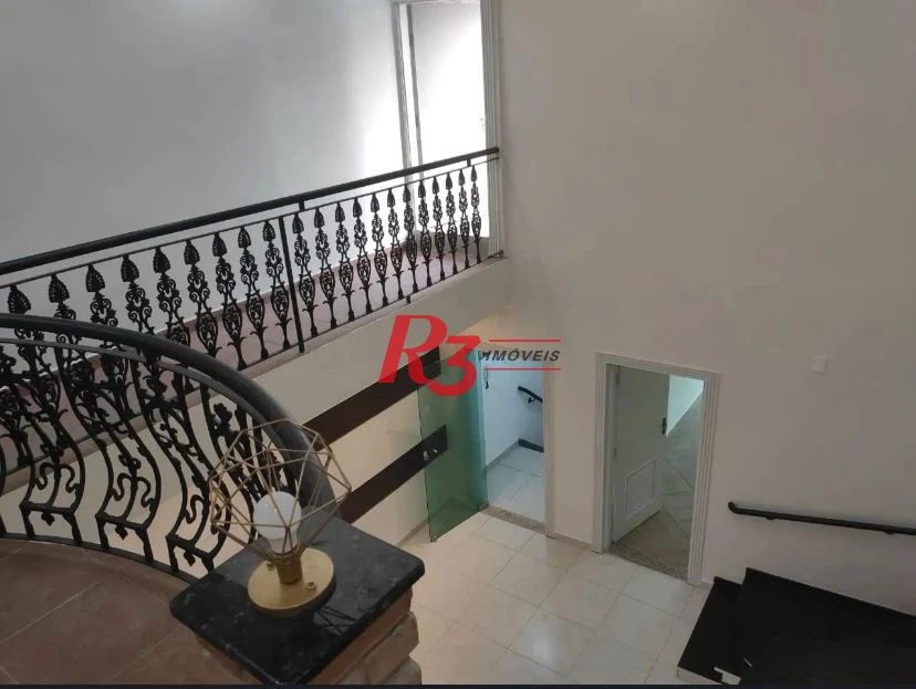 Sobrado para alugar, 100 m² por R$ 4.000,02/mês - Macuco - Santos/SP