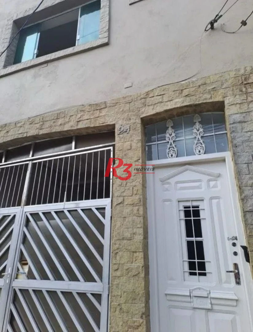Sobrado para alugar, 100 m² por R$ 4.000,02/mês - Macuco - Santos/SP