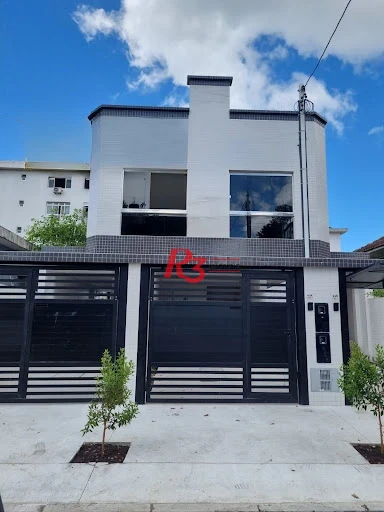 SOBREPOSTA DUPLEX SUPERIOR NOVINHA! CASA 2 .À VENDA, 155 m² por R$ 1.175.000 - Embaré - Santos/SP
