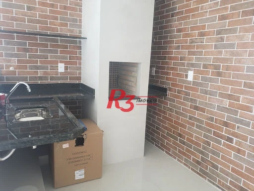 SOBREPOSTA DUPLEX SUPERIOR NOVINHA! CASA 2 .À VENDA, 155 m² por R$ 1.175.000 - Embaré - Santos/SP