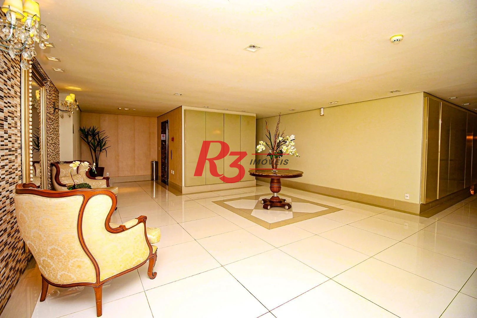 Apartamento com 3 dormitórios para alugar, 158 m² por R$ 15.000,02/mês - Aparecida - Santos/SP