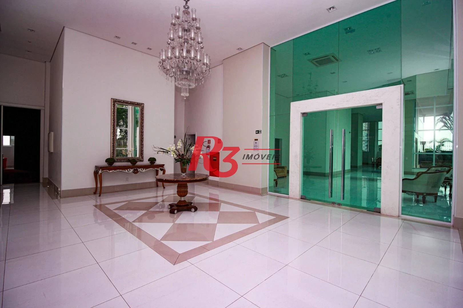 Apartamento com 3 dormitórios para alugar, 158 m² por R$ 15.000,02/mês - Aparecida - Santos/SP