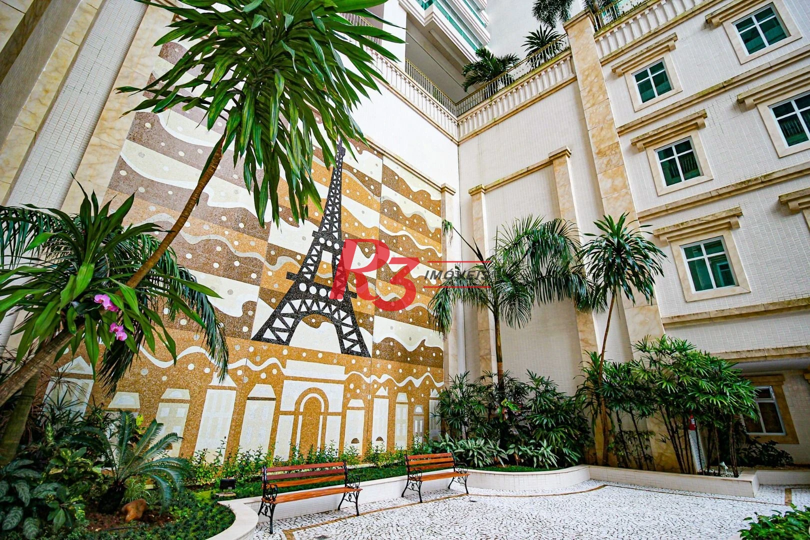 Apartamento com 3 dormitórios para alugar, 158 m² por R$ 15.000,02/mês - Aparecida - Santos/SP