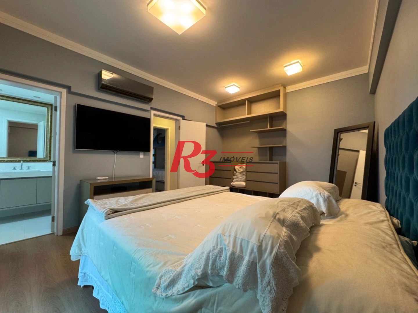 Apartamento com 3 dormitórios para alugar, 158 m² por R$ 15.000,02/mês - Aparecida - Santos/SP