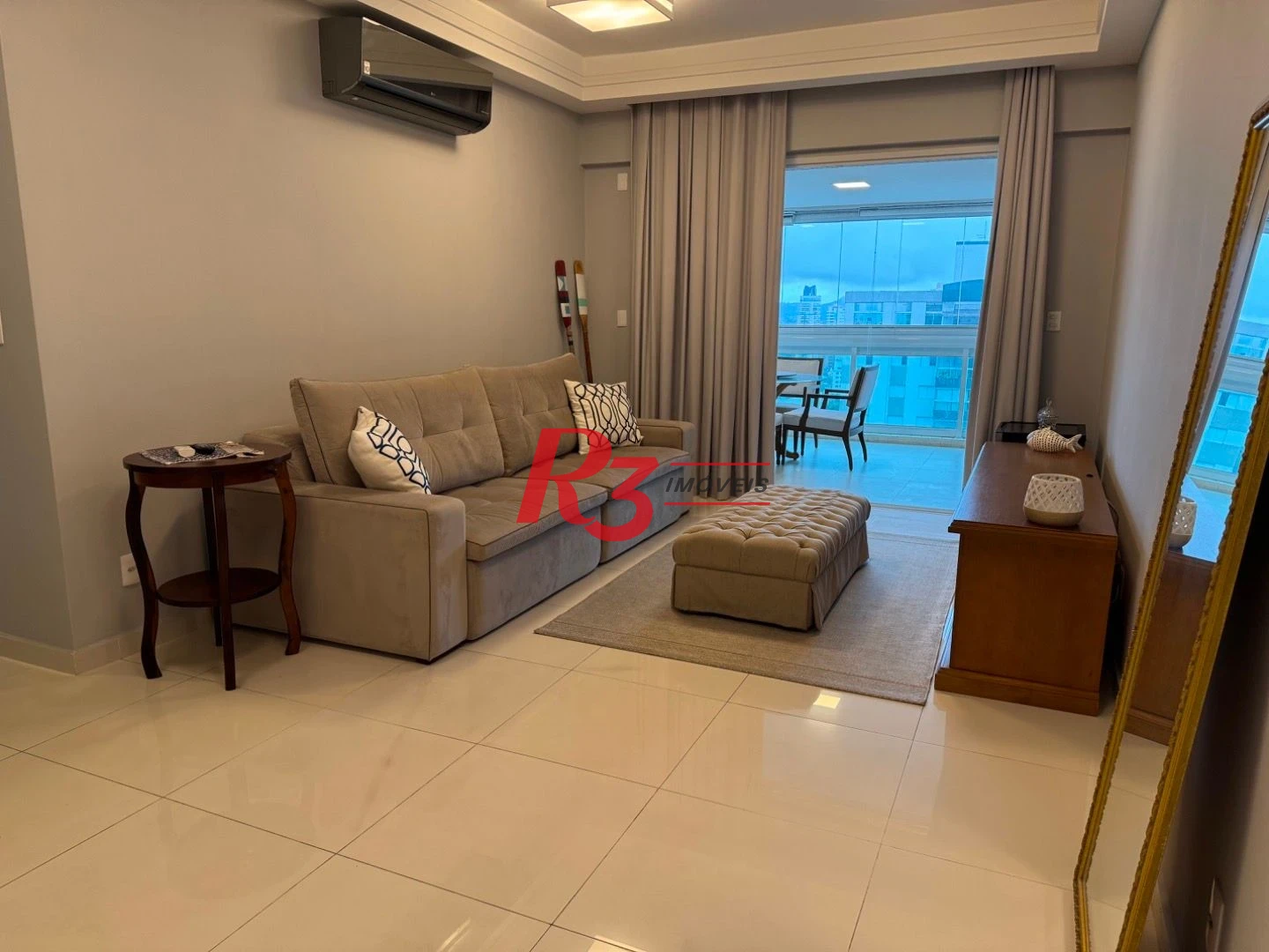 Apartamento com 3 dormitórios para alugar, 158 m² por R$ 15.000,02/mês - Aparecida - Santos/SP