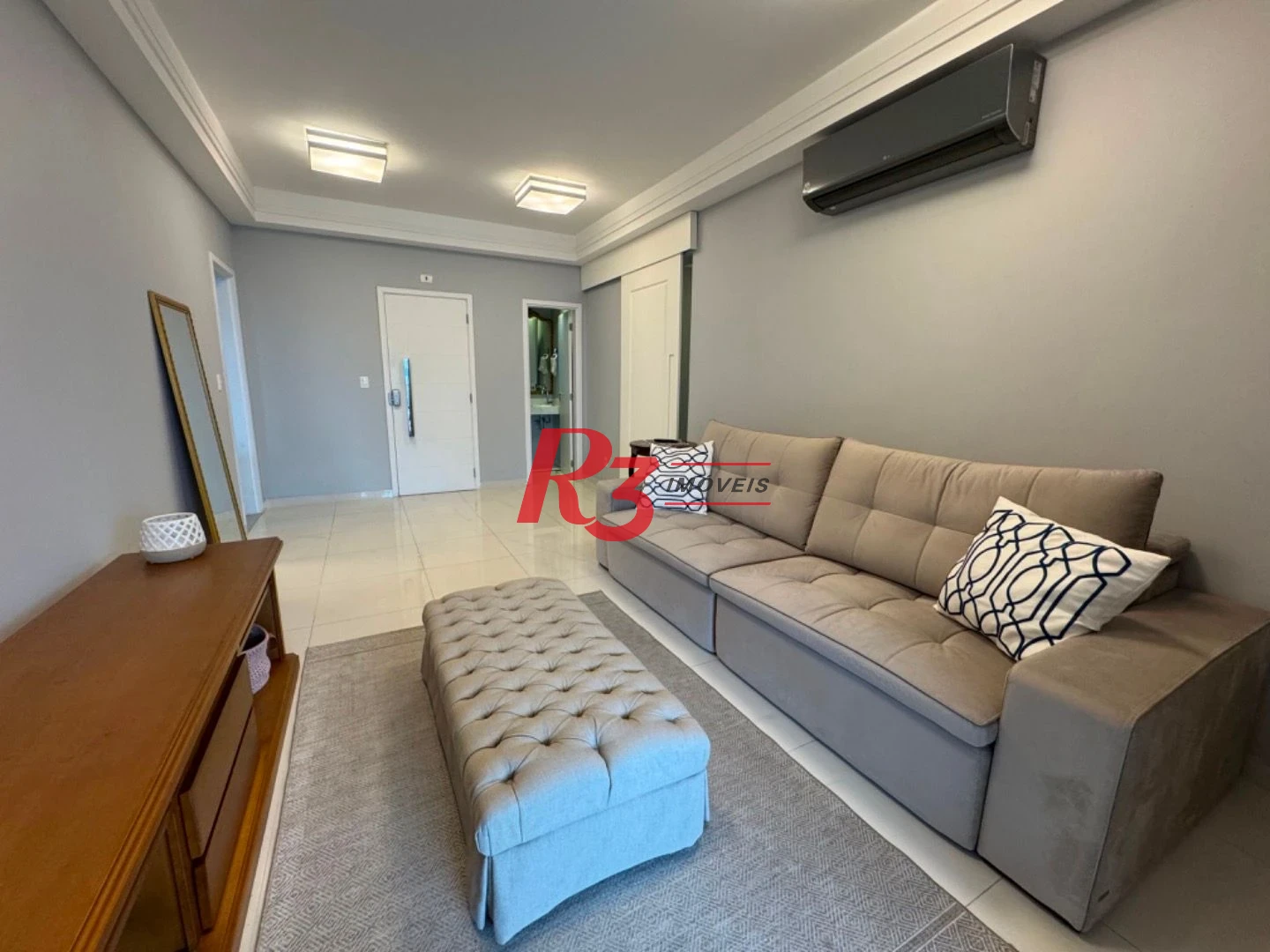 Apartamento com 3 dormitórios para alugar, 158 m² por R$ 15.000,02/mês - Aparecida - Santos/SP