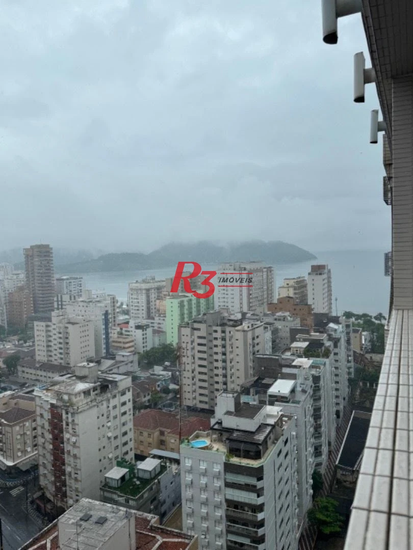 Apartamento com 3 dormitórios para alugar, 158 m² por R$ 15.000,02/mês - Aparecida - Santos/SP