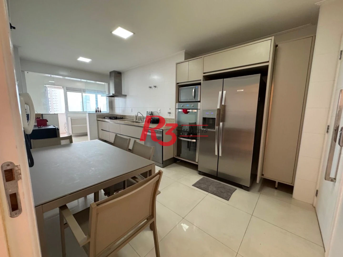 Apartamento com 3 dormitórios para alugar, 158 m² por R$ 15.000,02/mês - Aparecida - Santos/SP
