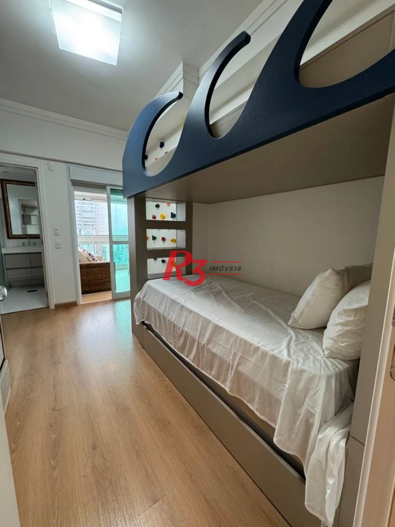 Apartamento com 3 dormitórios para alugar, 158 m² por R$ 15.000,02/mês - Aparecida - Santos/SP