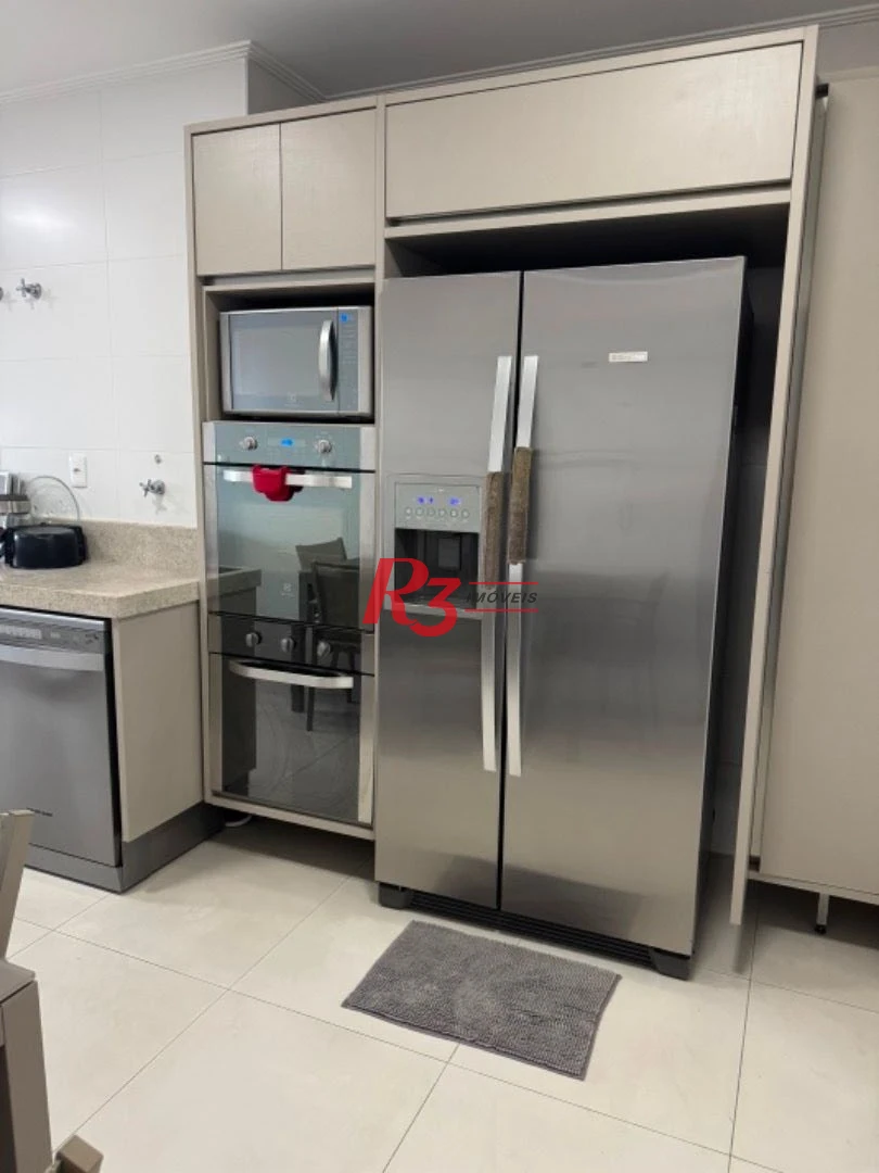 Apartamento com 3 dormitórios para alugar, 158 m² por R$ 15.000,02/mês - Aparecida - Santos/SP