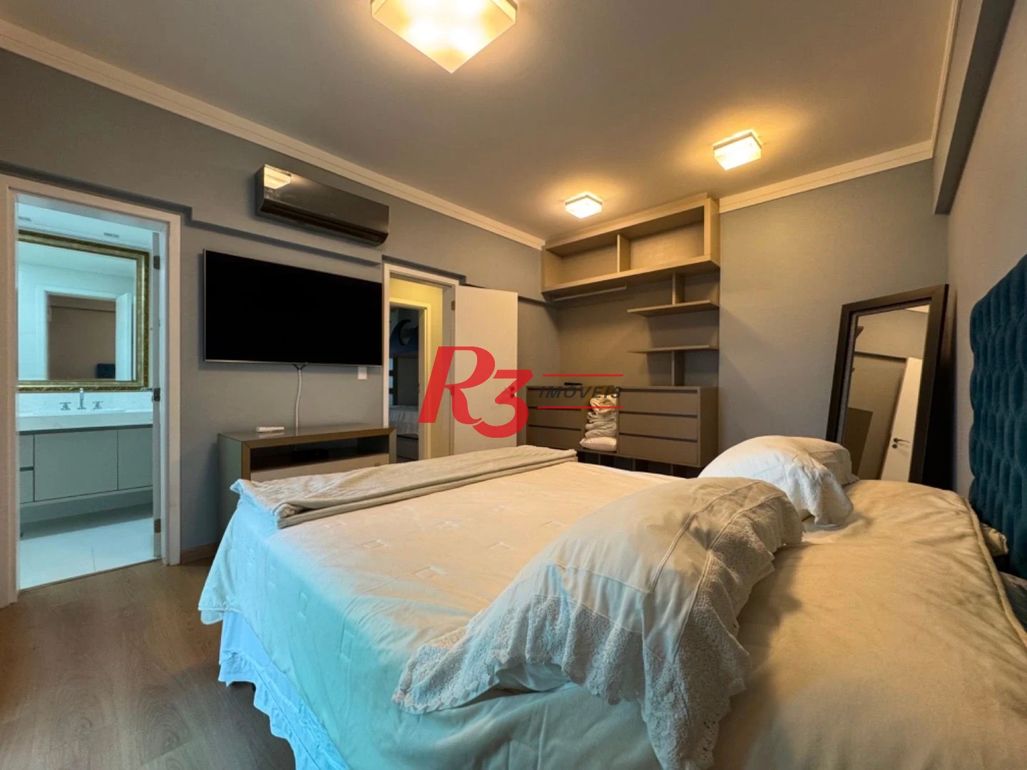 Apartamento com 3 dormitórios para alugar, 158 m² por R$ 15.000,02/mês - Aparecida - Santos/SP