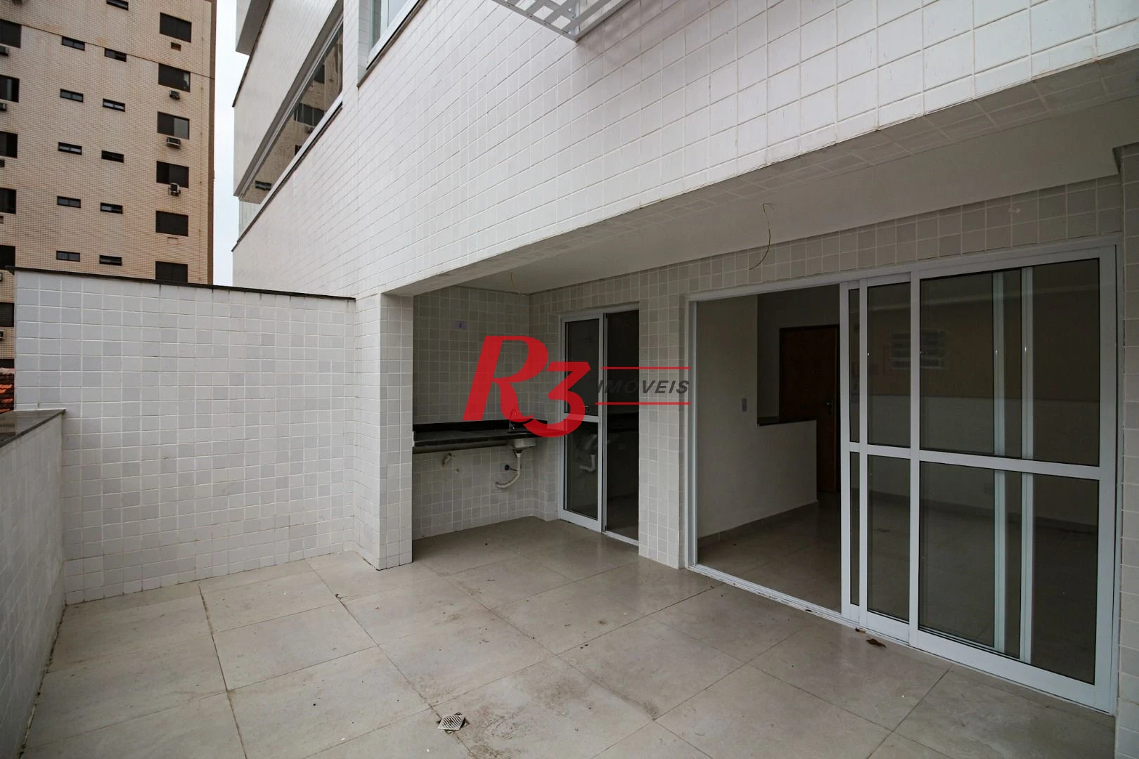 APARTAMENTO 02  QUARTOS VARANDA GOUMERT NO MARAPE EM SANTOS