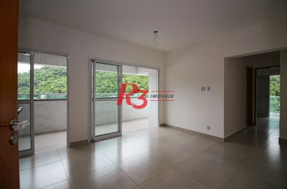 APARTAMENTO COM 02 QUARTOS E VARANDA GOURMET NO MARAPE EM SANTOS