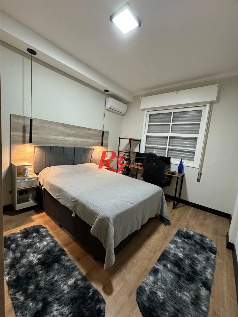 Apartamento com 2 dormitórios à venda, 85 m² por R$ 650.000,00 - Gonzaga - Santos/SP