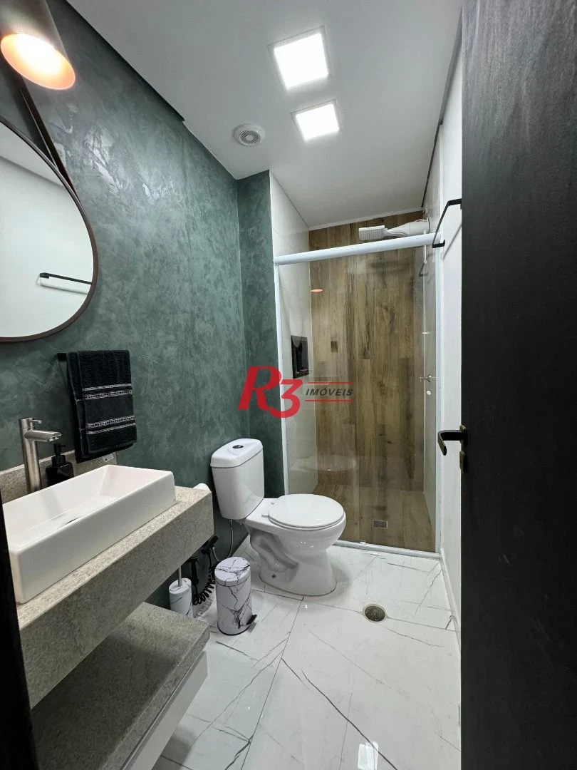 Apartamento com 2 dormitórios à venda, 85 m² por R$ 650.000,00 - Gonzaga - Santos/SP
