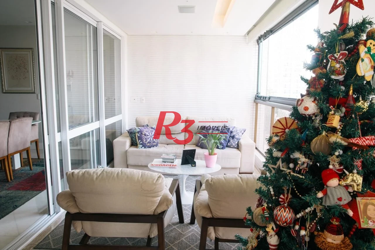 Apartamento à venda, 171 m² por R$ 2.200.000,00 - Embaré - Santos/SP