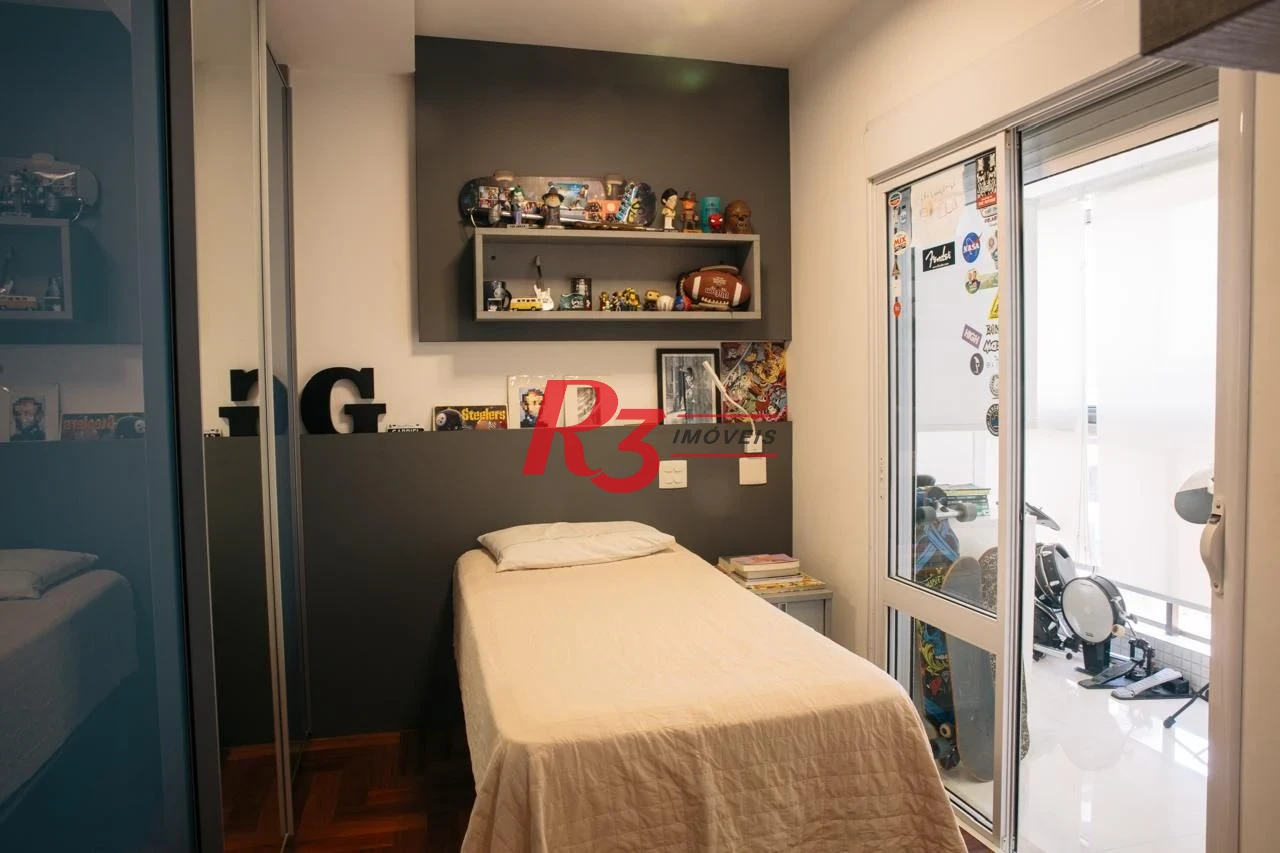 Apartamento à venda, 171 m² por R$ 2.200.000,00 - Embaré - Santos/SP