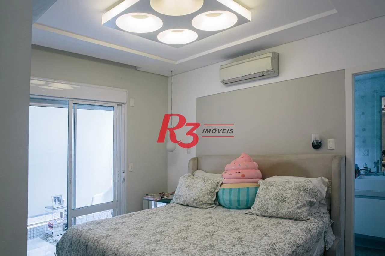 Apartamento à venda, 171 m² por R$ 2.200.000,00 - Embaré - Santos/SP