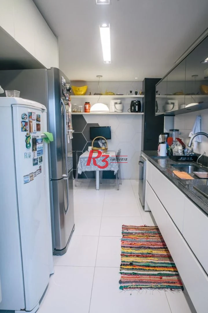 Apartamento à venda, 171 m² por R$ 2.200.000,00 - Embaré - Santos/SP