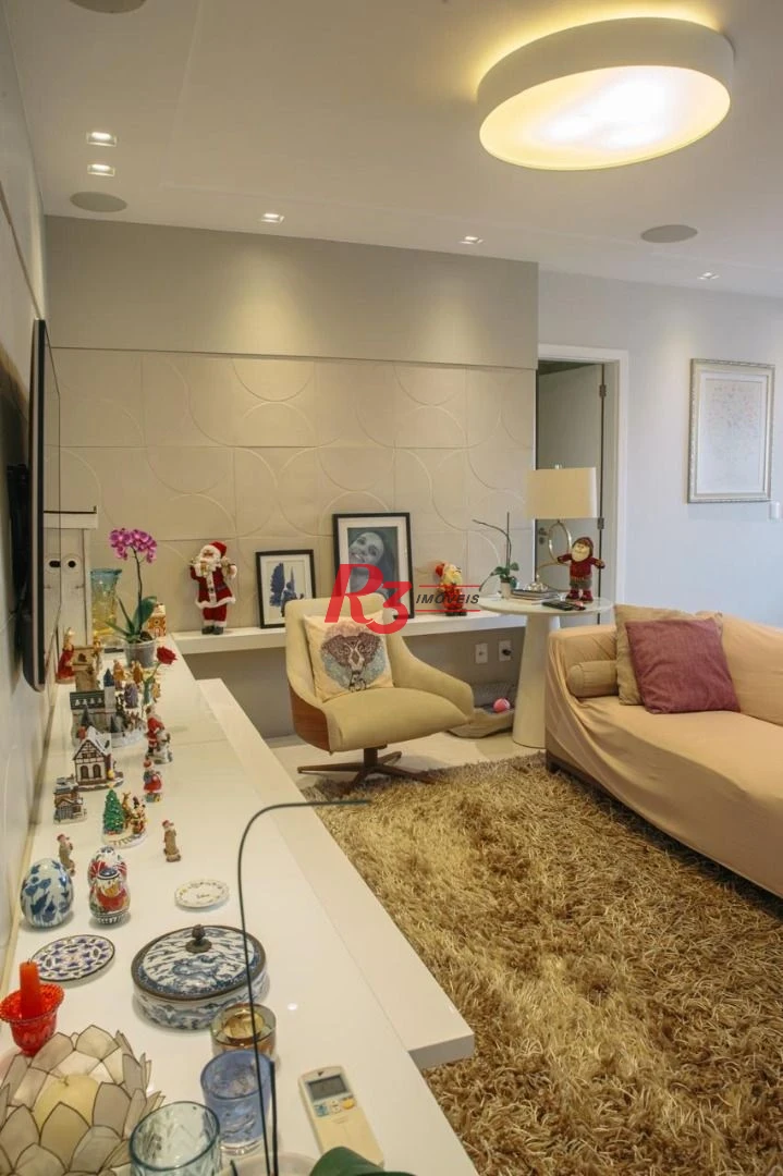 Apartamento à venda, 171 m² por R$ 2.200.000,00 - Embaré - Santos/SP