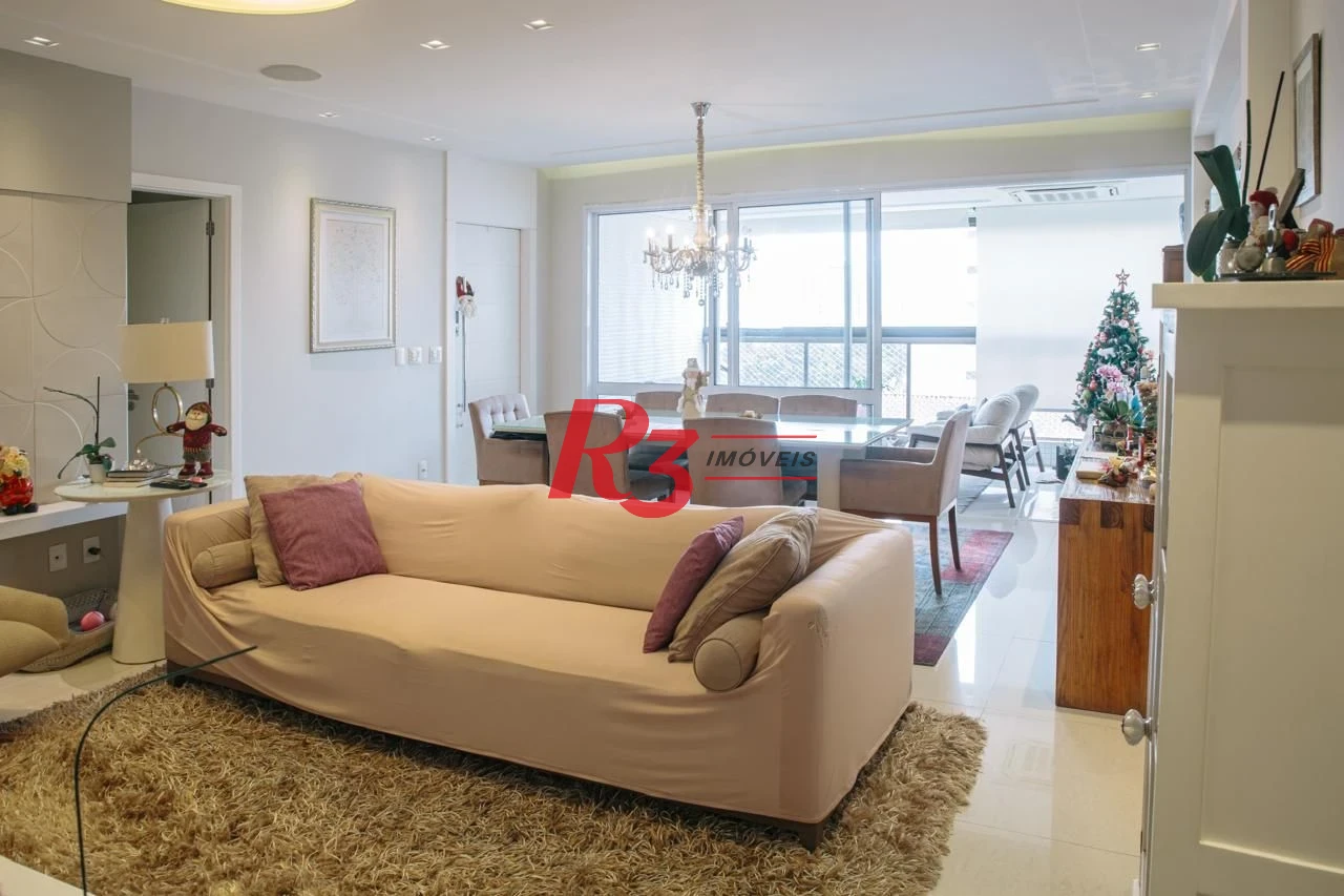 Apartamento à venda, 171 m² por R$ 2.200.000,00 - Embaré - Santos/SP