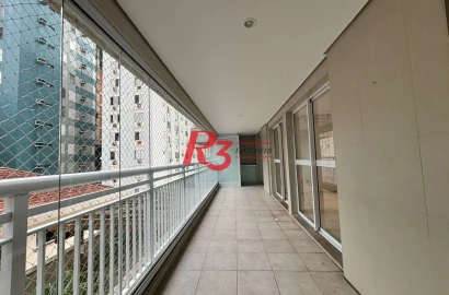 Apartamento Garden à venda, 147 m² por R$ 1.550.000,00 - Gonzaga - Santos/SP