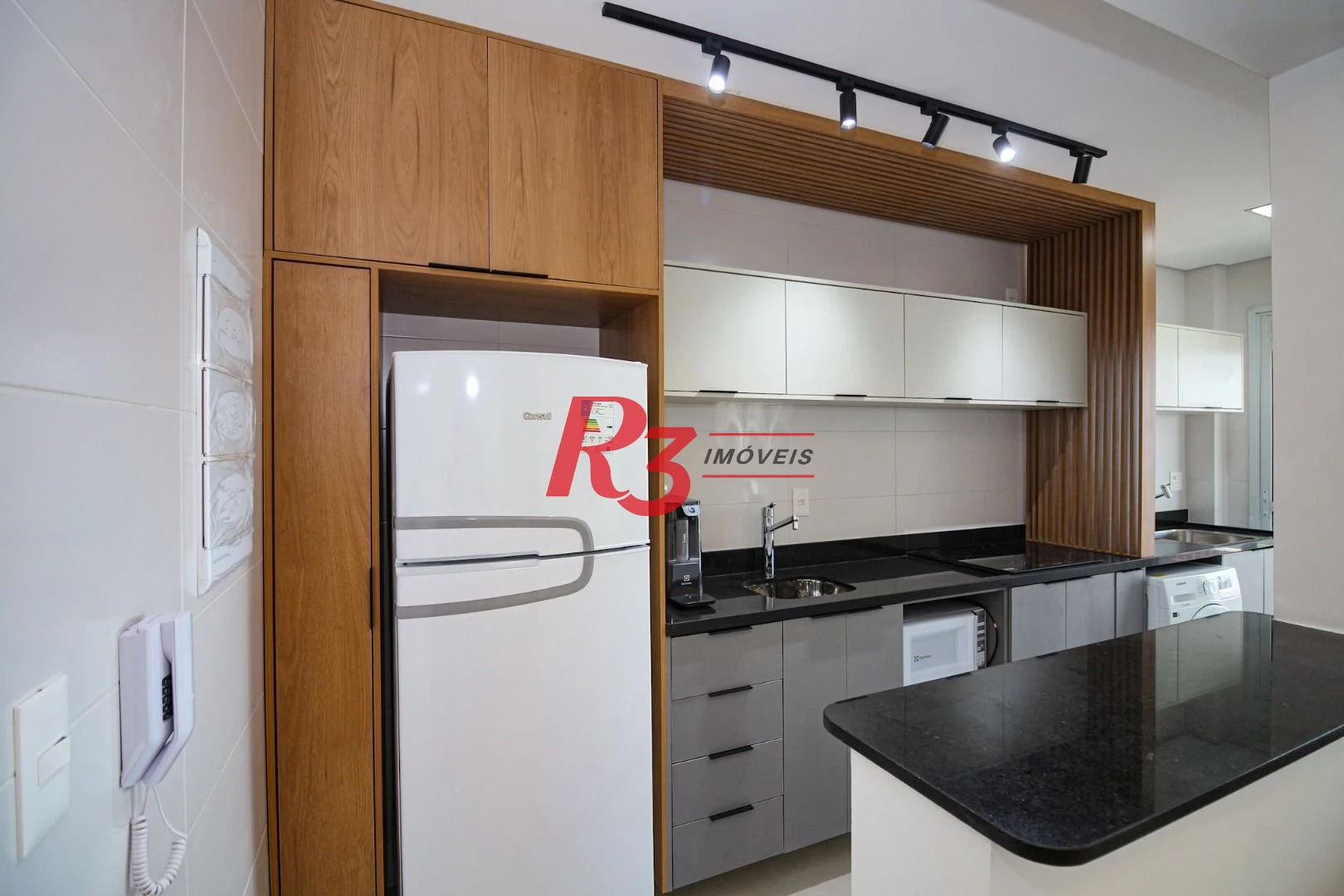 Apartamento com 1 dormitório para alugar, 60 m² por R$ 5.700,00/mês - Boqueirão - Santos/SP