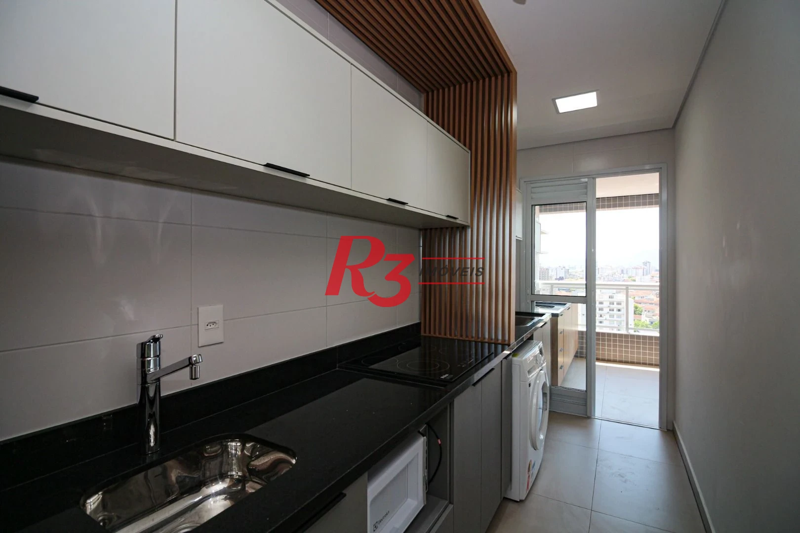 Apartamento com 1 dormitório para alugar, 60 m² por R$ 5.700,00/mês - Boqueirão - Santos/SP