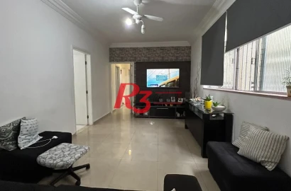 Apartamento à venda, 94 m² por R$ 585.000,00 - Embaré - Santos/SP