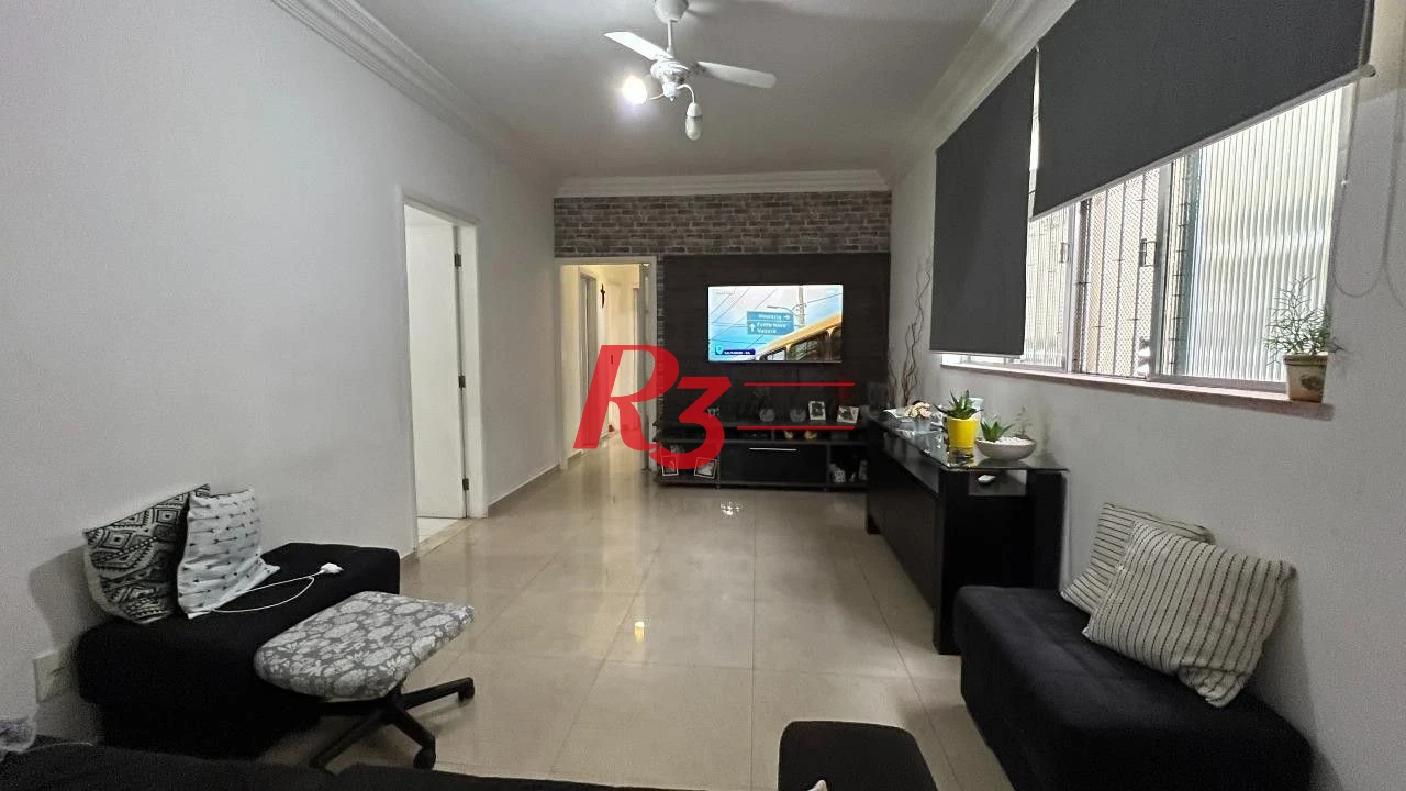 Apartamento à venda, 94 m² por R$ 585.000,00 - Embaré - Santos/SP