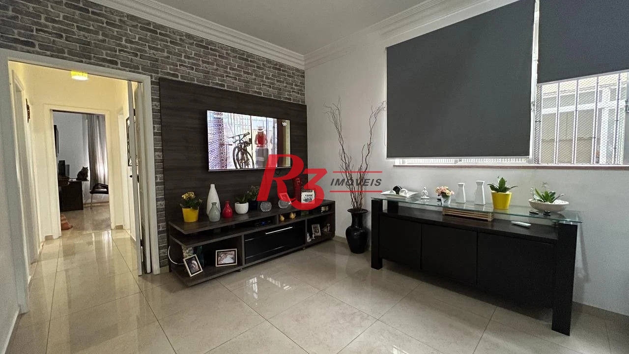 Apartamento à venda, 94 m² por R$ 585.000,00 - Embaré - Santos/SP