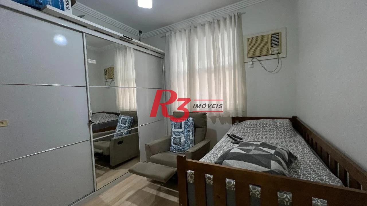 Apartamento à venda, 94 m² por R$ 585.000,00 - Embaré - Santos/SP