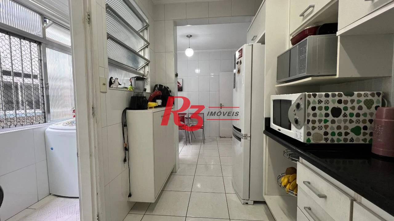 Apartamento à venda, 94 m² por R$ 585.000,00 - Embaré - Santos/SP