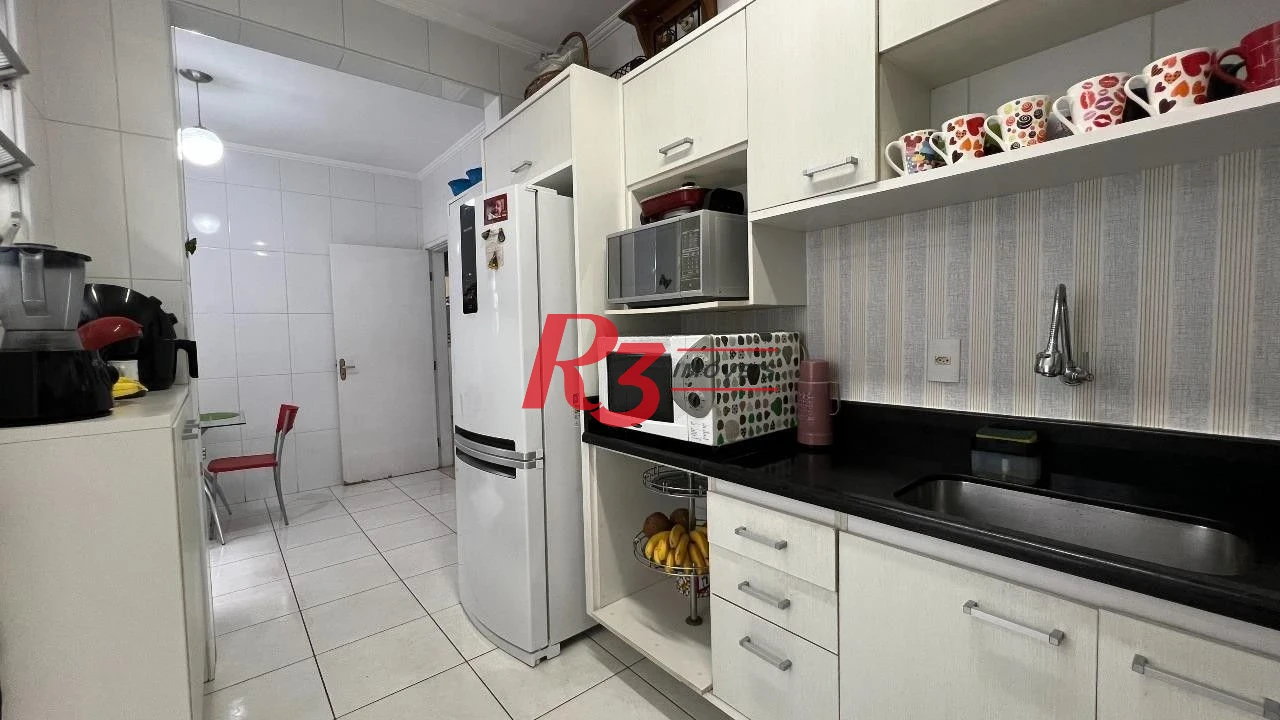 Apartamento à venda, 94 m² por R$ 585.000,00 - Embaré - Santos/SP