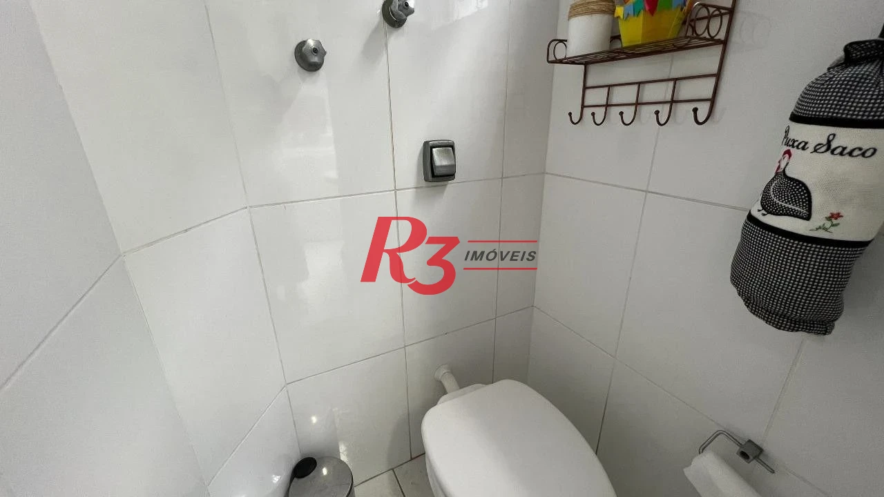 Apartamento à venda, 94 m² por R$ 585.000,00 - Embaré - Santos/SP