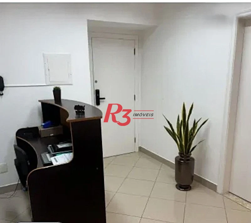 Sala para alugar, 63 m² por R$ 4.500,00/mês - Aparecida - Santos/SP