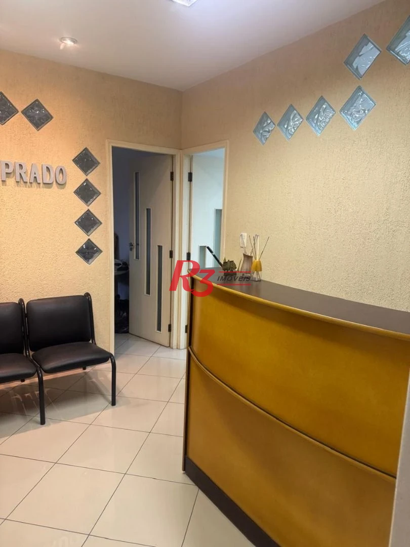 Sala para alugar, 63 m² por R$ 5.000,02/mês - Aparecida - Santos/SP