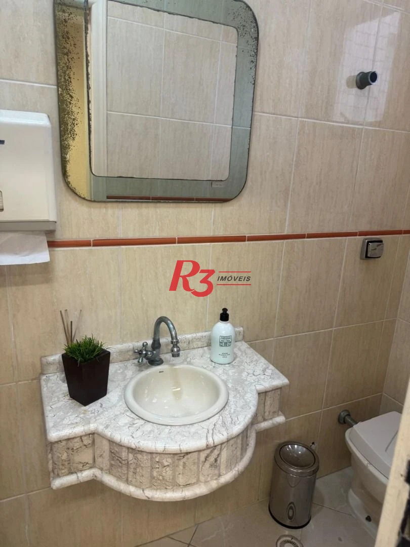 Sala para alugar, 63 m² por R$ 5.000,02/mês - Aparecida - Santos/SP