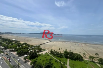 Apartamento com 2 dormitórios para alugar, 88 m² por R$ 4.100,02/mês - José Menino - Santos/SP