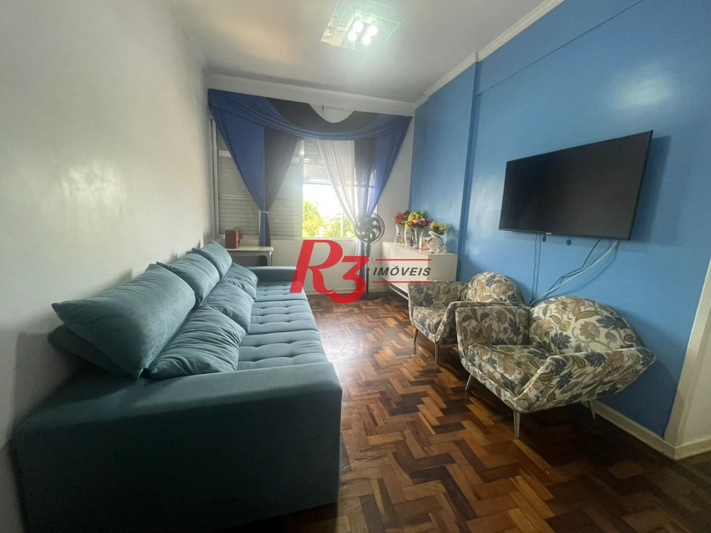 Apartamento para alugar, 88 m² por R$ 4.100,02/mês - José Menino - Santos/SP